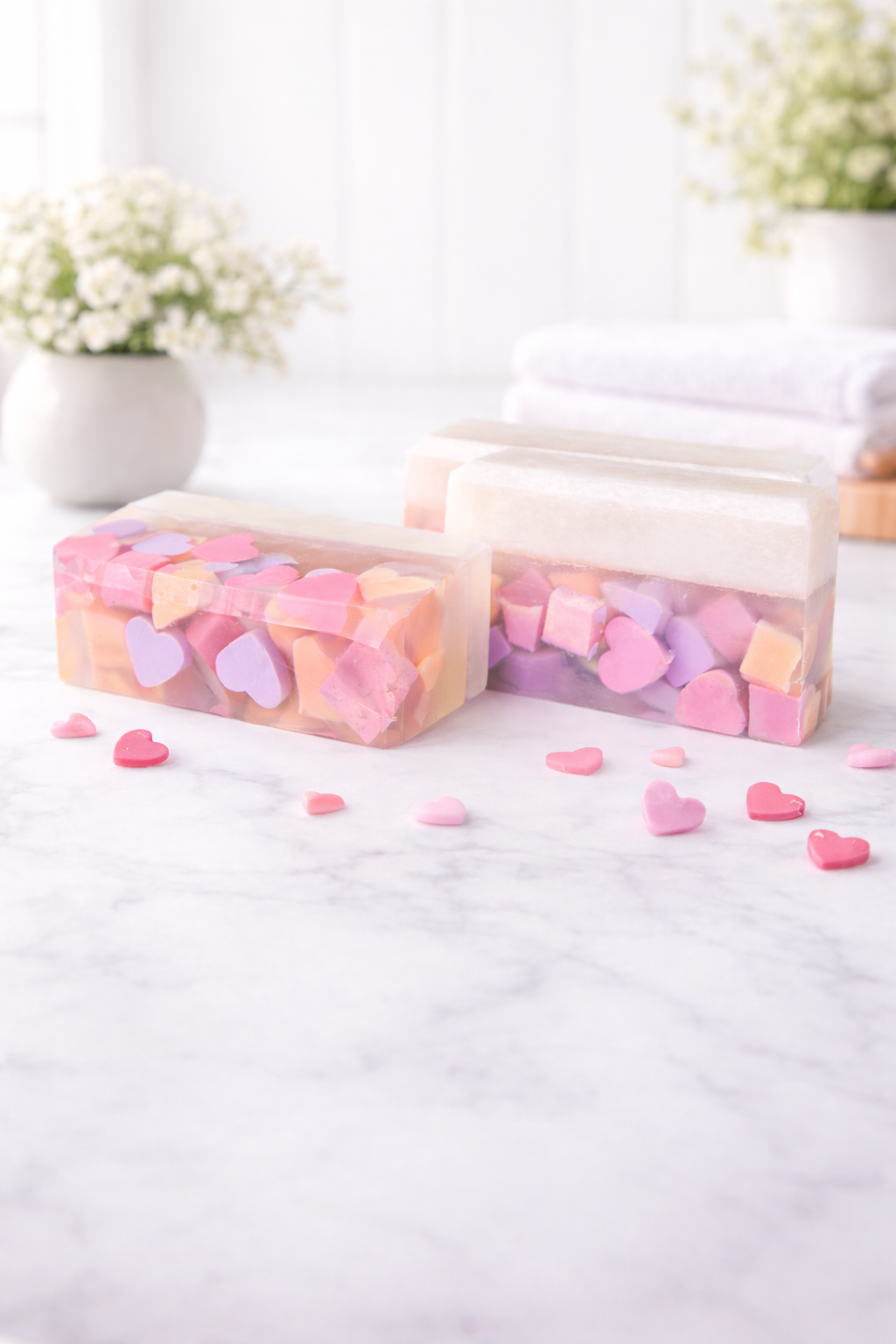 Candy Kiss - Goat Milk Heart Soap
