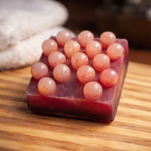 Crimson Fields – Turmeric, Honey & Goat Milk Glow Soap